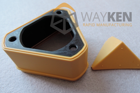 Silicone Overmolding (CNC Nylon + Casting TPE)08