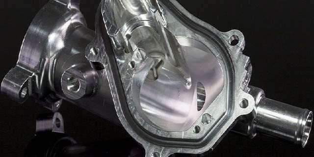 cylinder head of engine produced by cnc